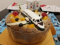飛行機　オーダーケーキ